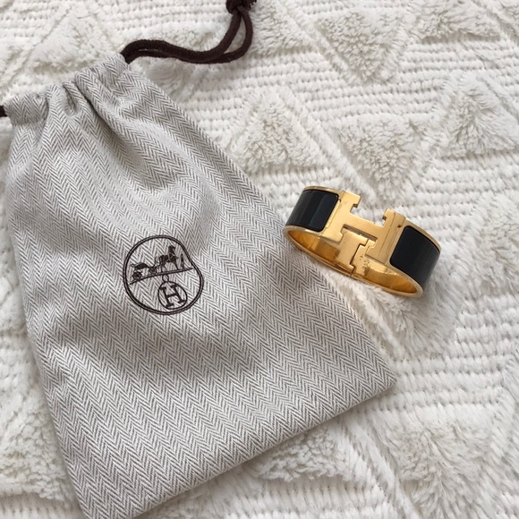 Hermes Jewelry - Hermès clic clac H wide bracelet